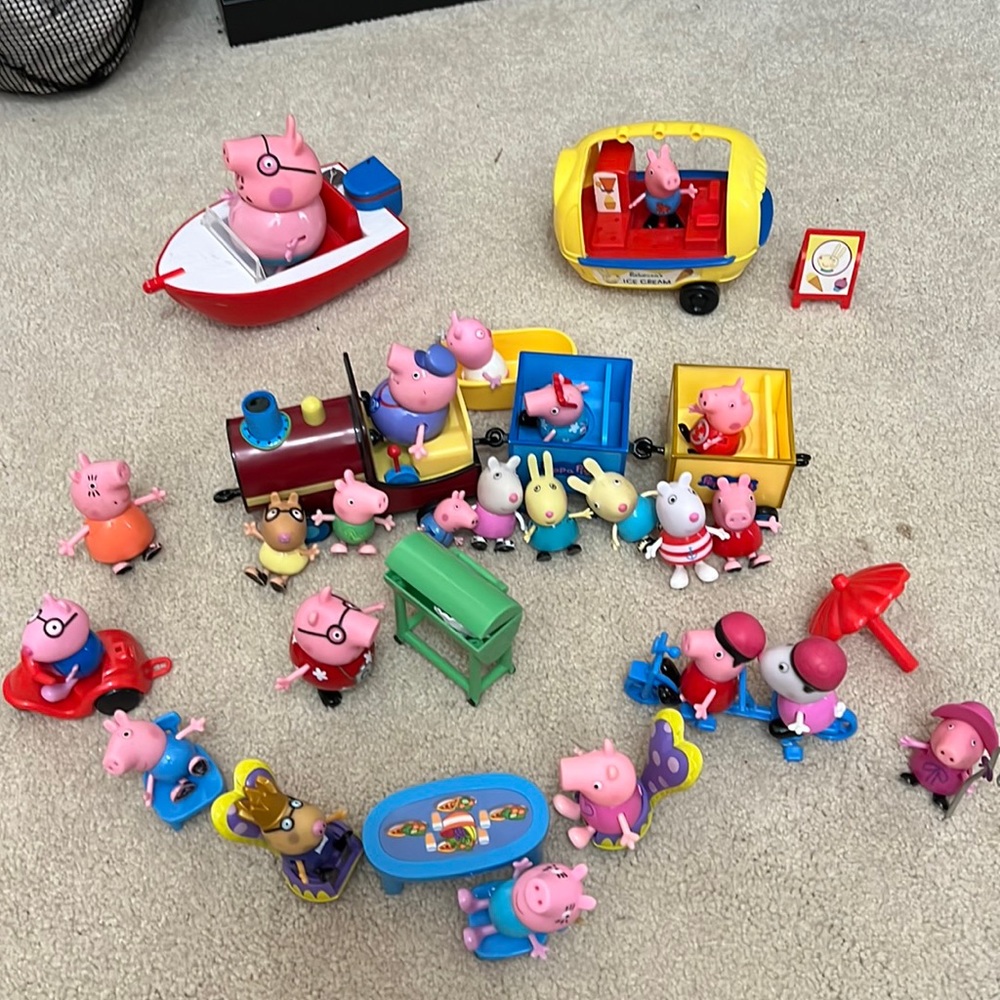 Peppa Pig Toy Lot
